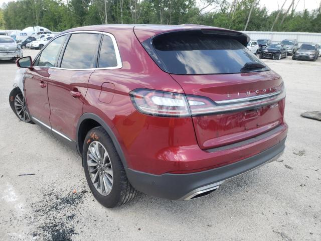 2019 LINCOLN NAUTILUS S 2LMPJ8K92KBL35381
