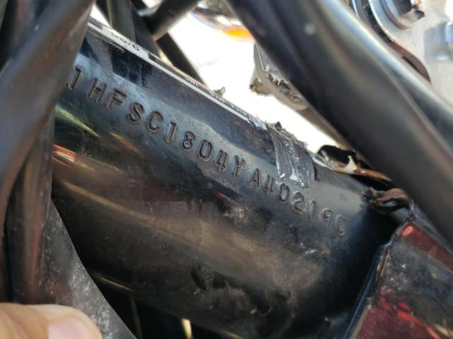 2000 HONDA VT1100 C 1HFSC1804YA402190
