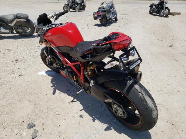 2012 DUCATI STREETFIGH ZDM11BEW5CB008215
