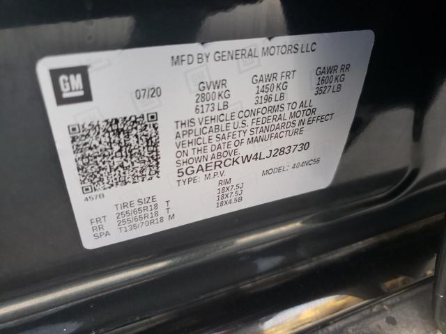 2020 BUICK ENCLAVE PR 5GAERCKW4LJ283730
