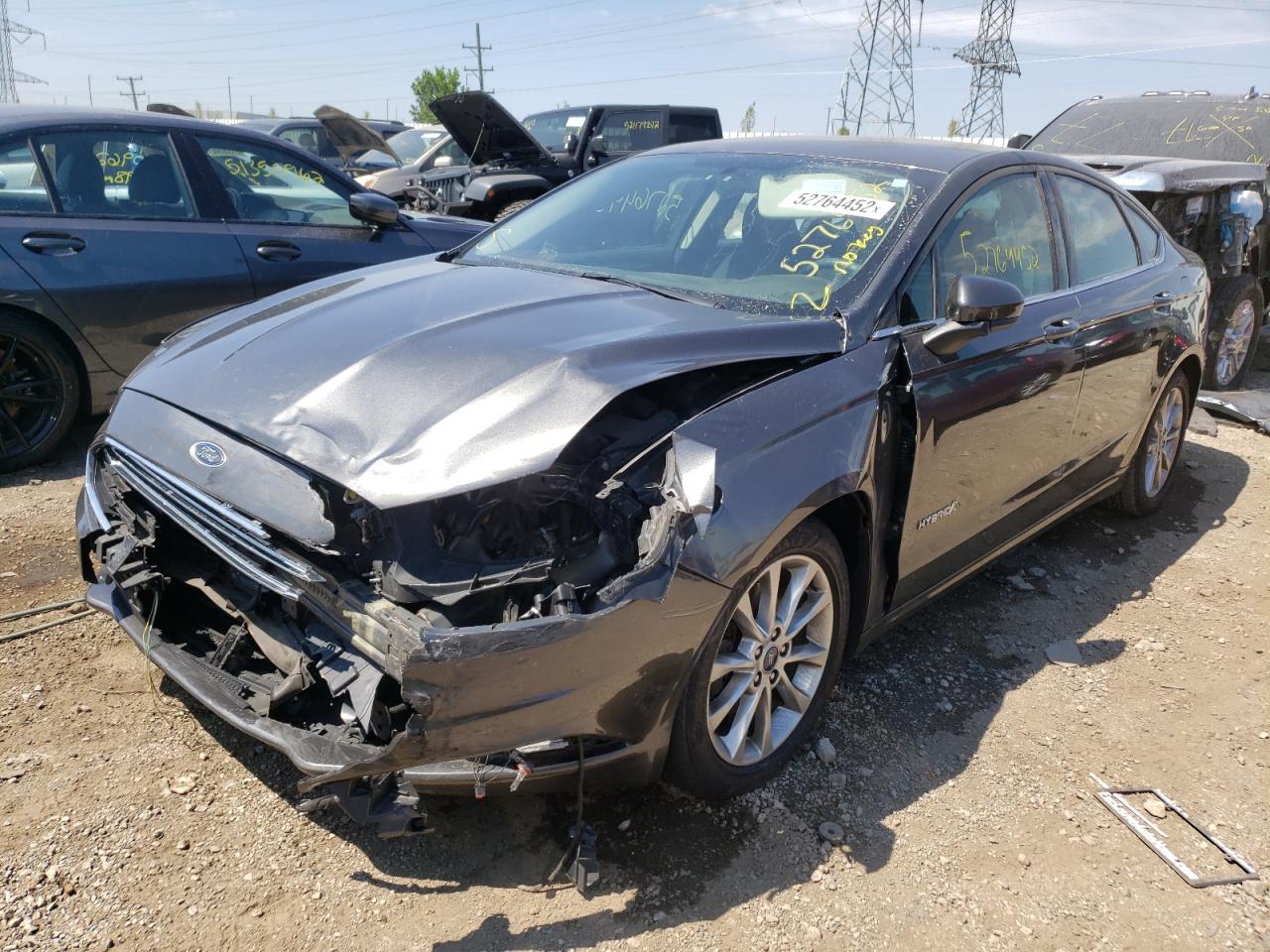 3FA6P0LU7HR138639 FORD FUSION 2017