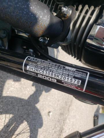 2009 HONDA VT750 C2 JH2RC53089K201578