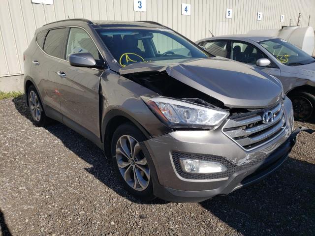 Salvage cars for sale from Copart Rocky View County, AB: 2015 Hyundai Santa FE S