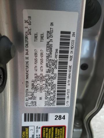 2018 TOYOTA 02 5FD25 3TMBZ5DN8JM013935