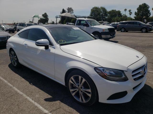 Salvage cars for sale from Copart Van Nuys, CA: 2018 Mercedes-Benz C300
