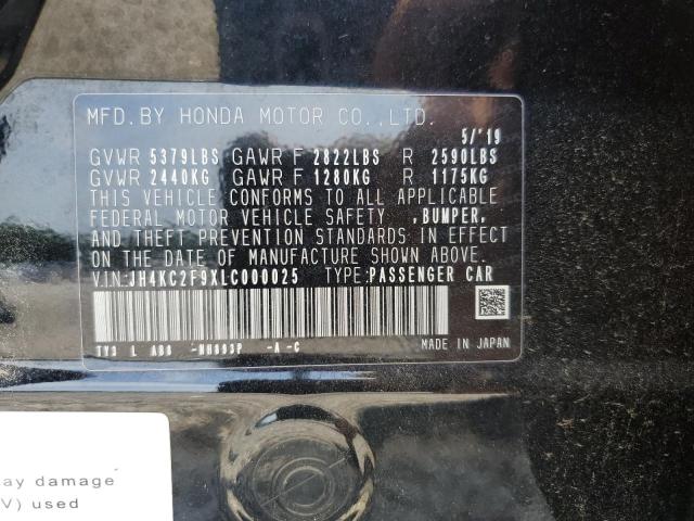 2020 ACURA RLX SPORT JH4KC2F9XLC000025