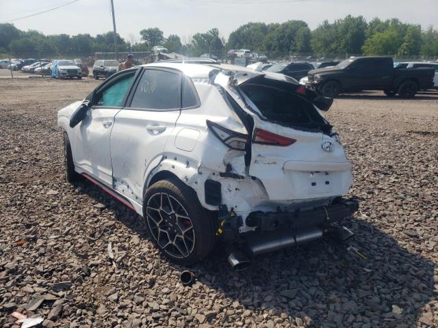 2022 HYUNDAI KONA N BAS KM8KH3AC3NU002851