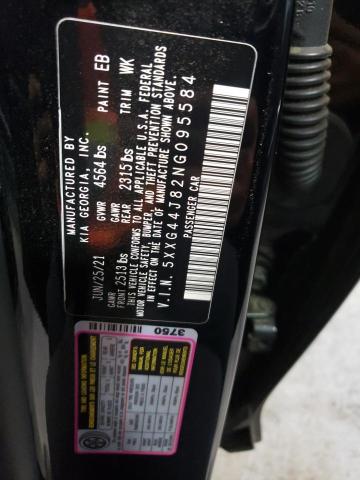 2022 KIA K5 GT 5XXG44J82NG095584