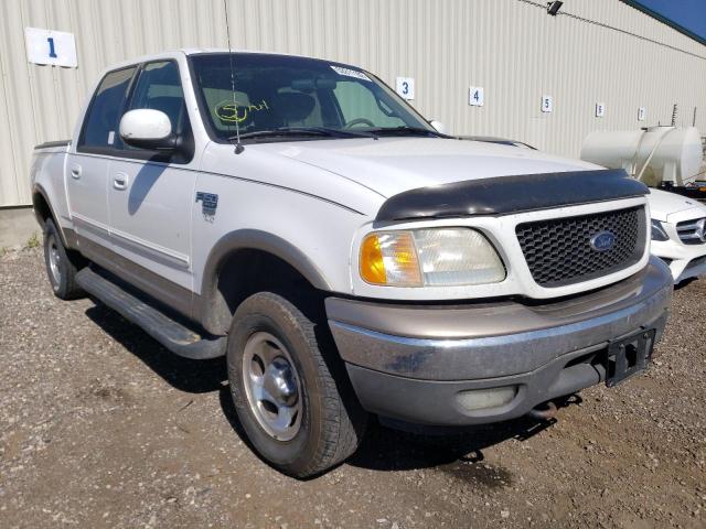 Salvage cars for sale from Copart Rocky View County, AB: 2002 Ford F150 Super