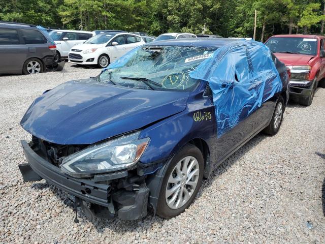  NISSAN SENTRA 2019 Синий