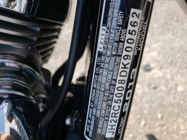 2013 HONDA VT750 C JH2RC5008DK900562