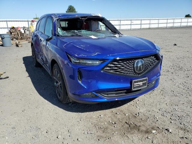 Salvage cars for sale from Copart Airway Heights, WA: 2022 Acura MDX