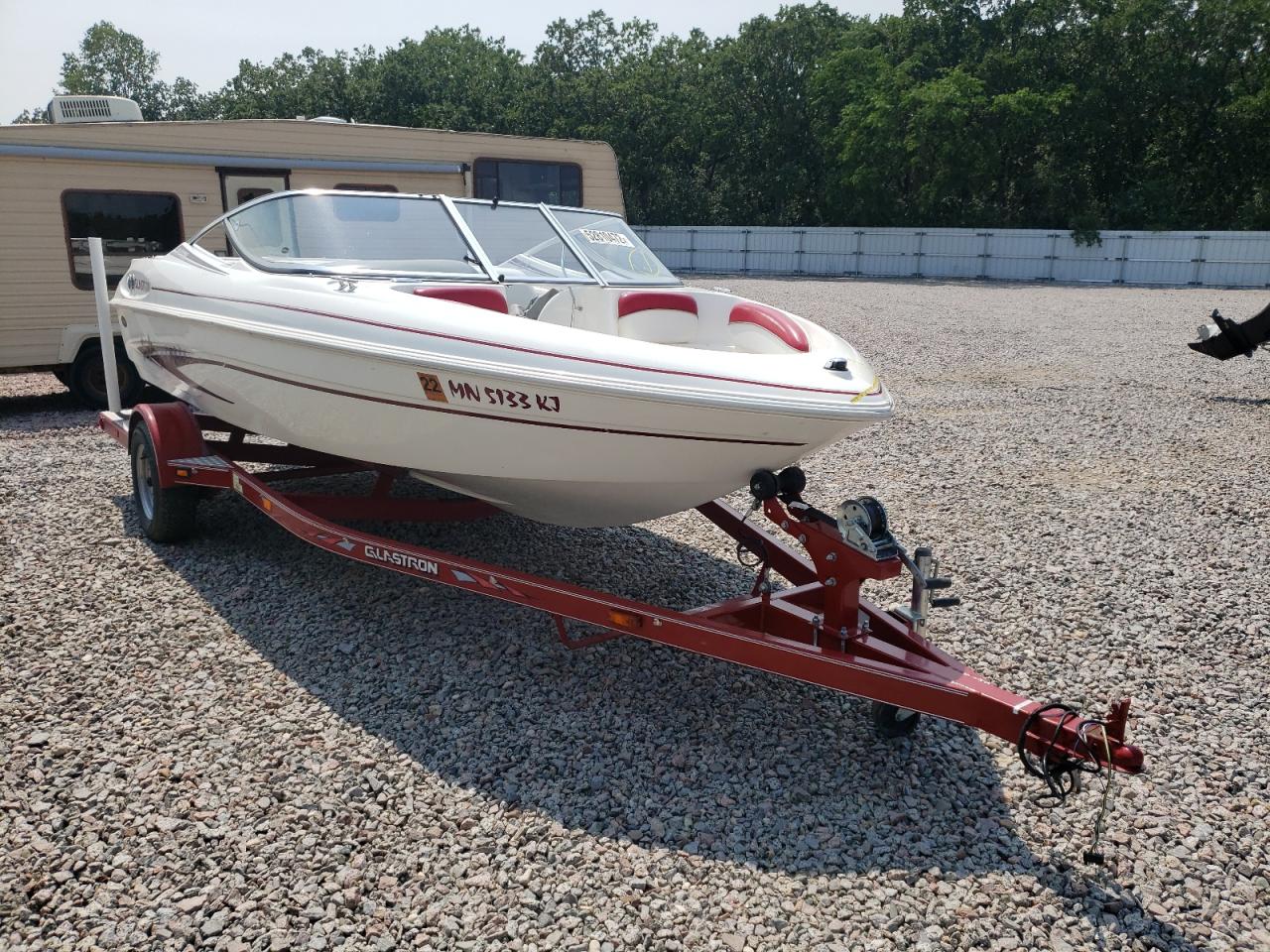 2002 Glastron Boat With Trailer