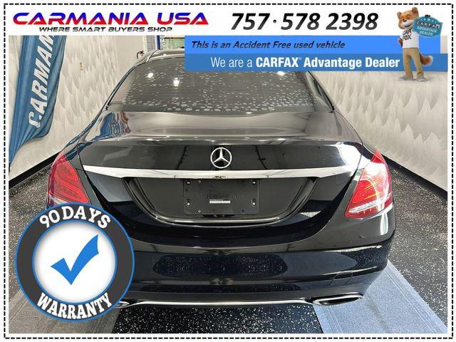 Седани MERCEDES-BENZ C-CLASS 2015 Чорний