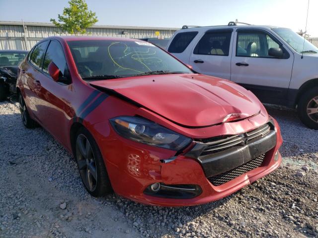 Salvage cars for sale from Copart Walton, KY: 2014 Dodge Dart GT