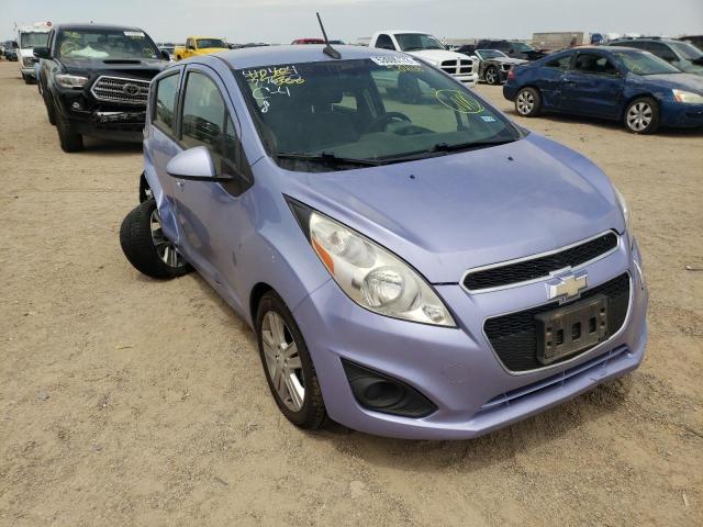 Salvage cars for sale from Copart Amarillo, TX: 2014 Chevrolet Spark 1LT