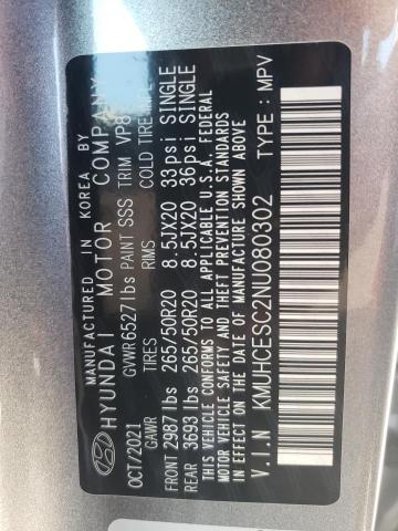 2022 GENESIS GV80 BASE KMUHCESC2NU080302
