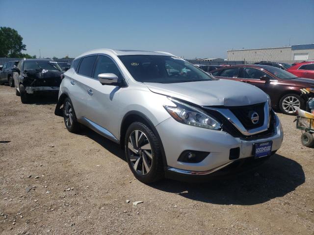 Salvage cars for sale from Copart Greenwood, NE: 2017 Nissan Murano S