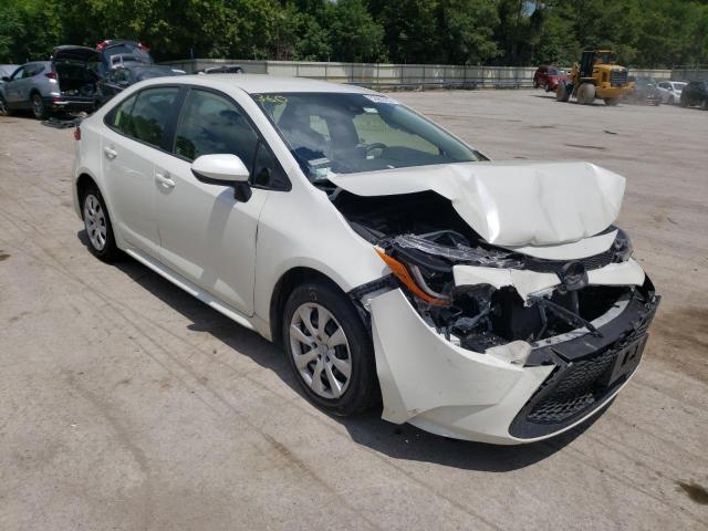 Salvage cars for sale from Copart Ellwood City, PA: 2020 Toyota Corolla LE