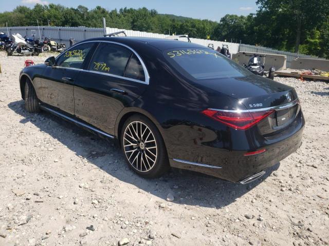 2021 MERCEDES-BENZ S 580 4MAT - W1K6G7GB2MA031990