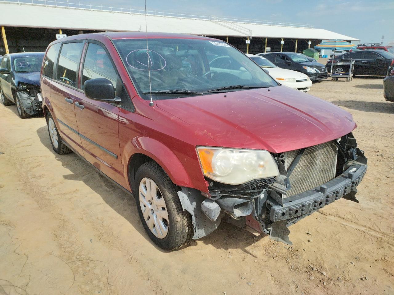 2C4RDGBG2ER458747 2014 Dodge Grand Caravan Se