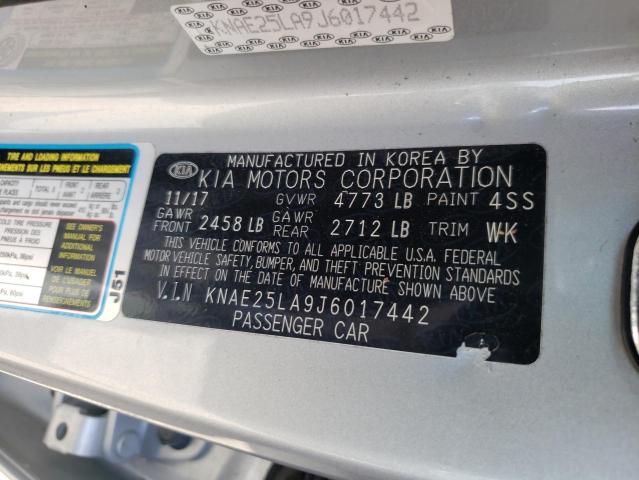 2018 KIA STINGER PR KNAE25LA9J6017442