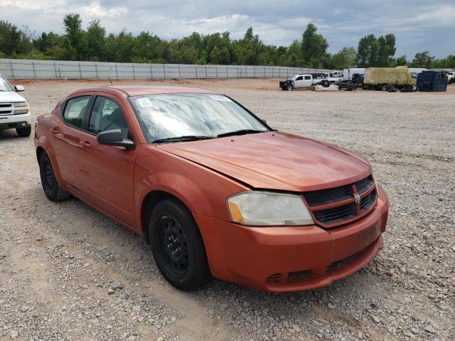 Salvage cars for sale from Copart Oklahoma City, OK: 2008 Dodge Avenger SE