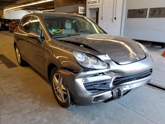 Salvage cars for sale from Copart Wheeling, IL: 2014 Porsche Cayenne S
