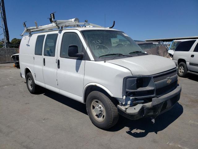Salvage cars for sale from Copart Hayward, CA: 2013 Chevrolet Express G2