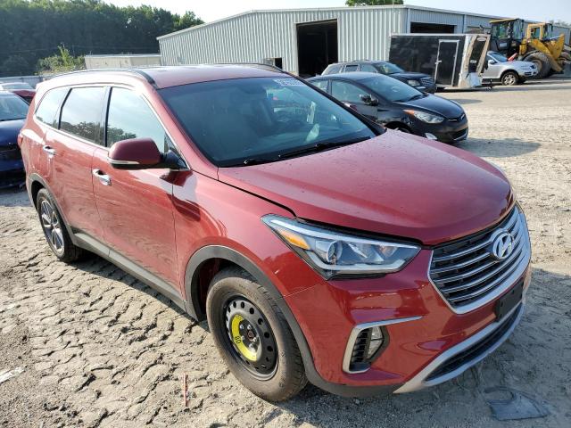 Salvage cars for sale from Copart Hampton, VA: 2017 Hyundai Santa FE S