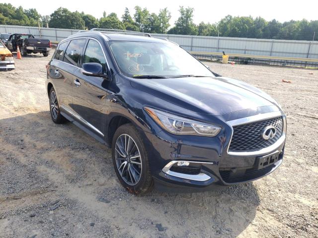 Salvage cars for sale from Copart Chatham, VA: 2019 Infiniti QX60 Luxe