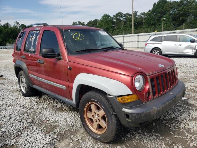 Salvage cars for sale from Copart Ellenwood, GA: 2006 Jeep Liberty Sport