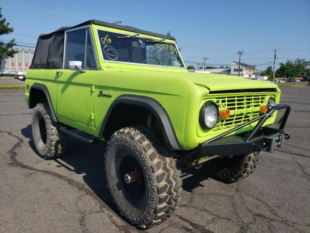 Salvage cars for sale at New Britain, CT auction: 1970 Ford Bronco
