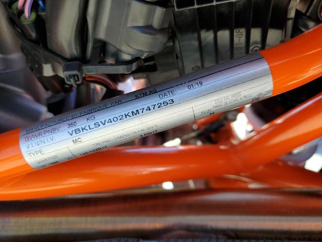 2019 KTM 690 SMC R VBKLSV402KM747253