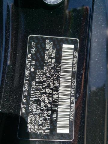 2022 TOYOTA GR 86 PREM JF1ZNBE13N9756162