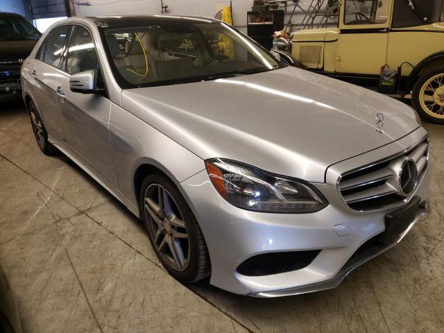 Salvage cars for sale from Copart Wheeling, IL: 2015 Mercedes-Benz E 350 4matic