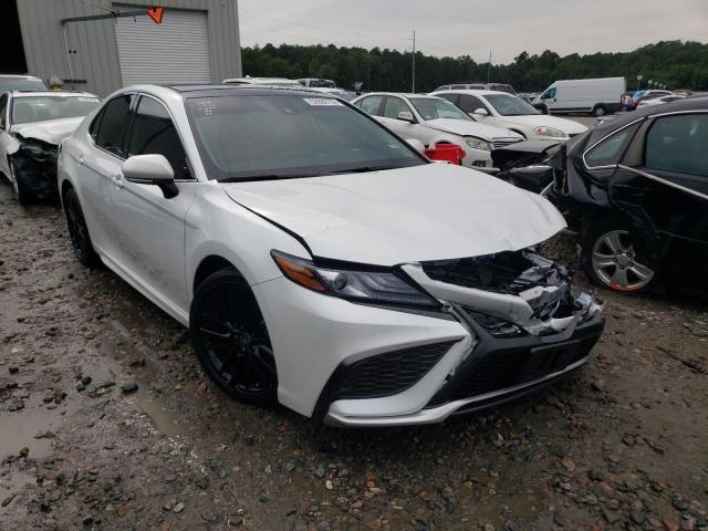 Salvage cars for sale from Copart Savannah, GA: 2022 Toyota Camry XSE