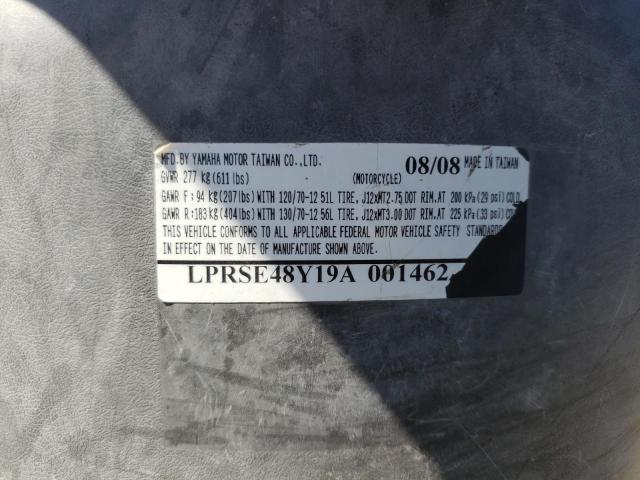 2009 YAMAHA YW125 LPRSE48Y19A001462