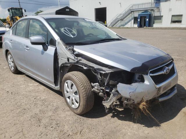 Salvage cars for sale from Copart Montreal Est, QC: 2015 Subaru Impreza