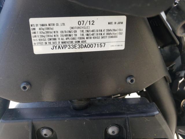 2013 YAMAHA XVS1300 CU JYAVP33E3DA007157