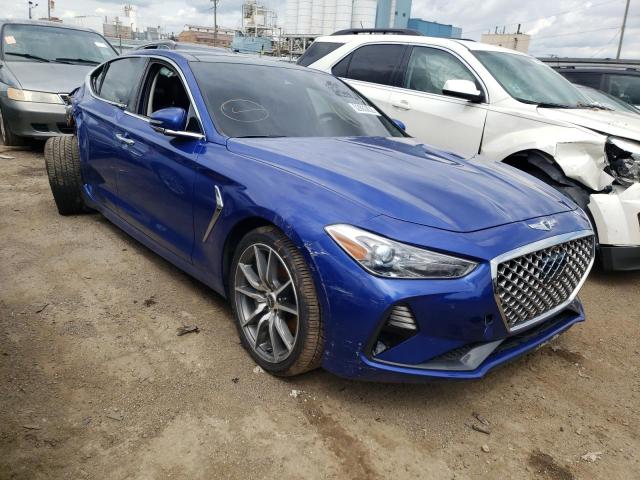 Salvage cars for sale at Chicago Heights, IL auction: 2019 Genesis G70 Prestige