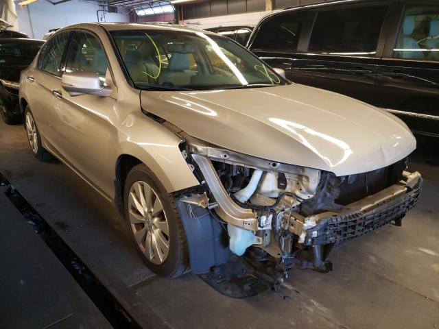 Salvage cars for sale from Copart Wheeling, IL: 2013 Honda Accord EXL