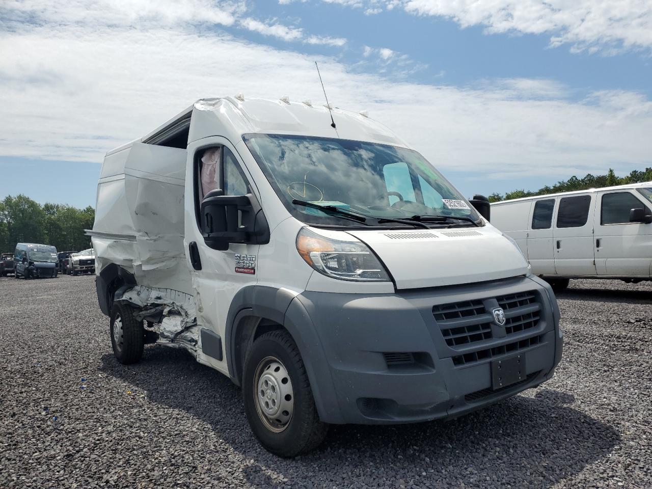 2014 Dodge Promaster for sale at Copart Fredericksburg, VA. Lot 52521