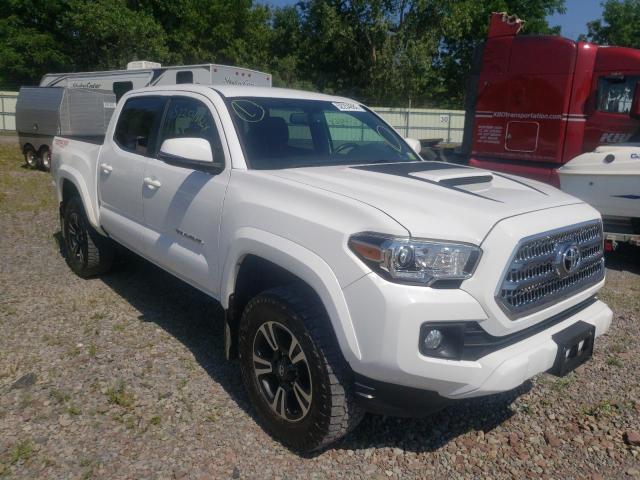 Salvage cars for sale from Copart Central Square, NY: 2017 Toyota Tacoma DOU