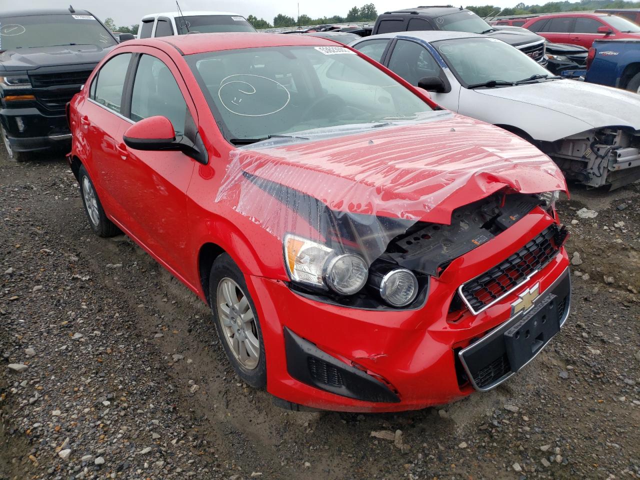 1G1JC5SH7G4159167 CHEVROLET SONIC 2016