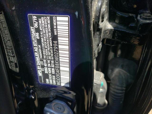 2019 MERCEDES-BENZ A 220 4MAT WDD3G4FB8KW027994