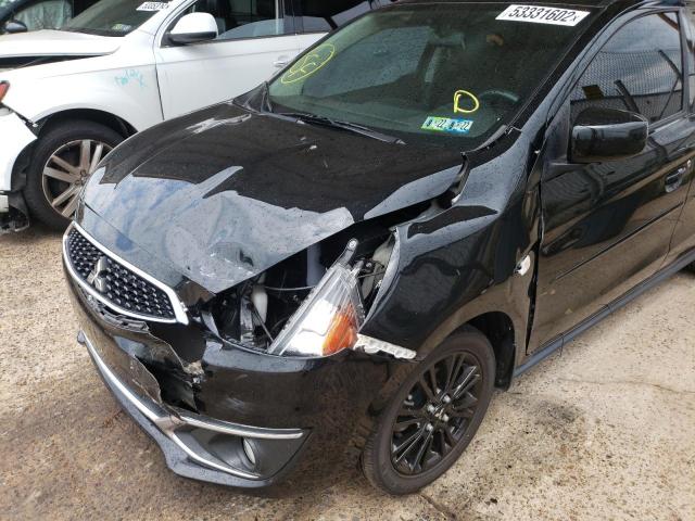 2019 MITSUBISHI MIRAGE LE ML32A5HJ2KH009192