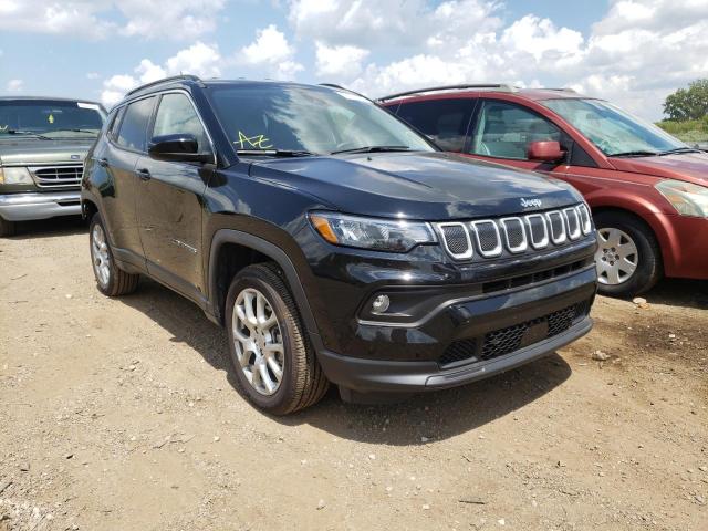 Salvage cars for sale from Copart Columbia Station, OH: 2022 Jeep Compass LA