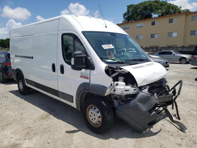 Salvage cars for sale from Copart Opa Locka, FL: 2017 Dodge RAM Promaster