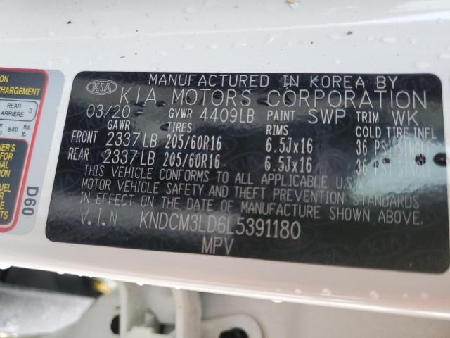2020 KIA NIRO LXS KNDCM3LD6L5391180